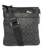 COACHコーチ）の古着「COACH　ショルダーバッグ」｜ブラック