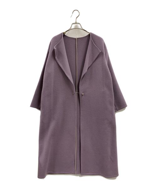 Loungedress（ラウンジドレス）Loungedress (ラウンジドレス) Loungedress　ノーカラーコート ピンク サイズ:FREEの古着・服飾アイテム