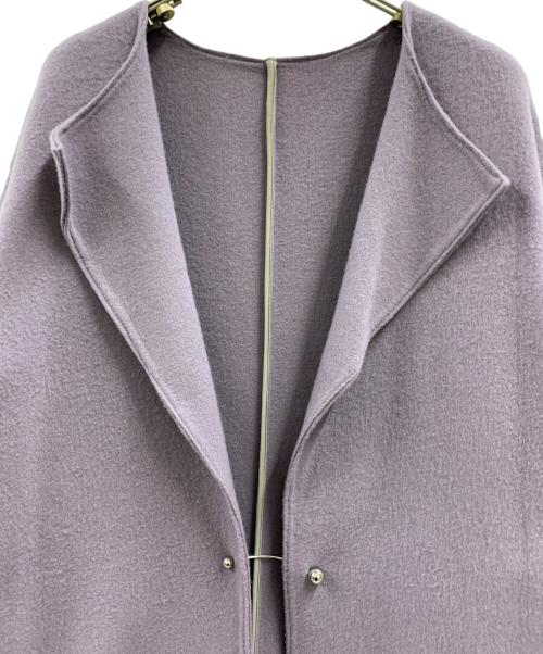 Loungedress（ラウンジドレス）Loungedress (ラウンジドレス) Loungedress　ノーカラーコート ピンク サイズ:FREEの古着・服飾アイテム