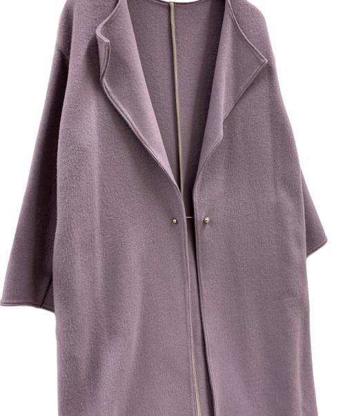 Loungedress（ラウンジドレス）Loungedress (ラウンジドレス) Loungedress　ノーカラーコート ピンク サイズ:FREEの古着・服飾アイテム