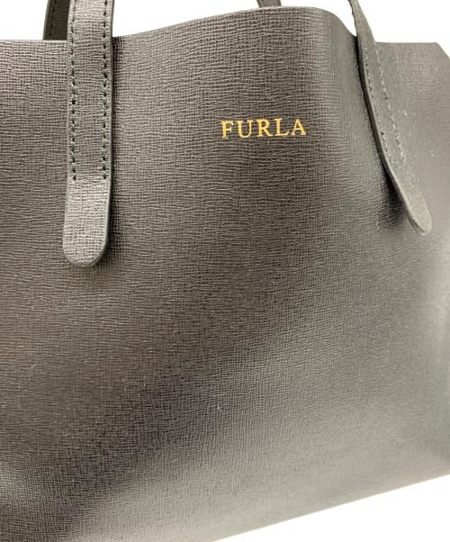 FURLA（フルラ）FURLA (フルラ) FURLA ハンドバッグ ブラックの古着・服飾アイテム