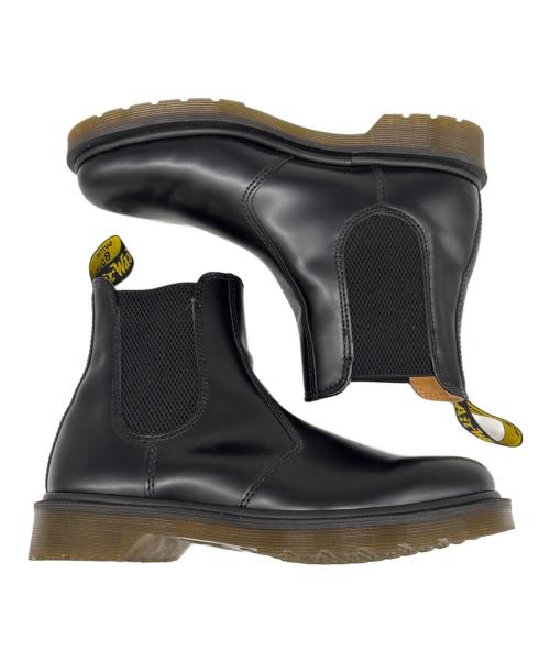 Dr.Martens（ドクターマーチン）Dr.Martens (ドクターマーチン) サイドゴアブーツ ブラック サイズ:UK6の古着・服飾アイテム