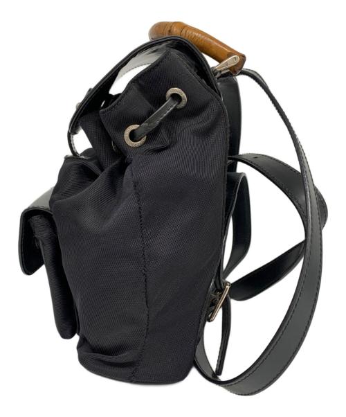 GUCCI（グッチ）GUCCI (グッチ) GUCCI　ミニリュック ブラックの古着・服飾アイテム