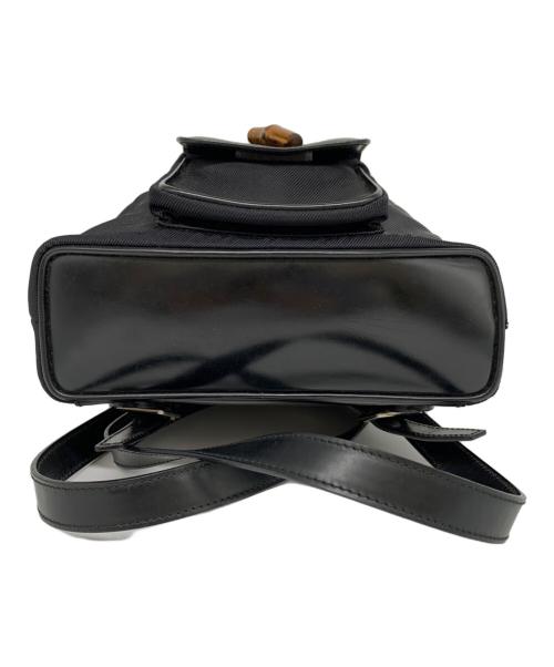 GUCCI（グッチ）GUCCI (グッチ) GUCCI　ミニリュック ブラックの古着・服飾アイテム