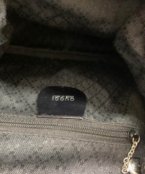 GUCCI（グッチ）GUCCI (グッチ) GUCCI　ミニリュック ブラックの古着・服飾アイテム