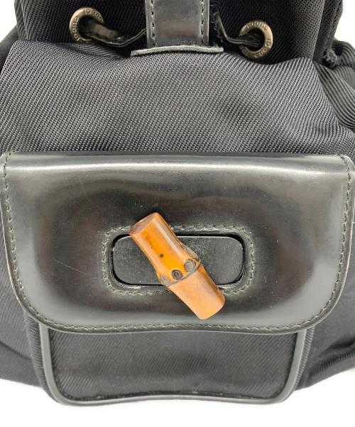 GUCCI（グッチ）GUCCI (グッチ) GUCCI　ミニリュック ブラックの古着・服飾アイテム