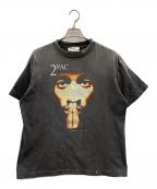 SAINT MICHAELセントマイケル）の古着「SAINT MICHAEL　半袖Tシャツ」｜チャコールグレー