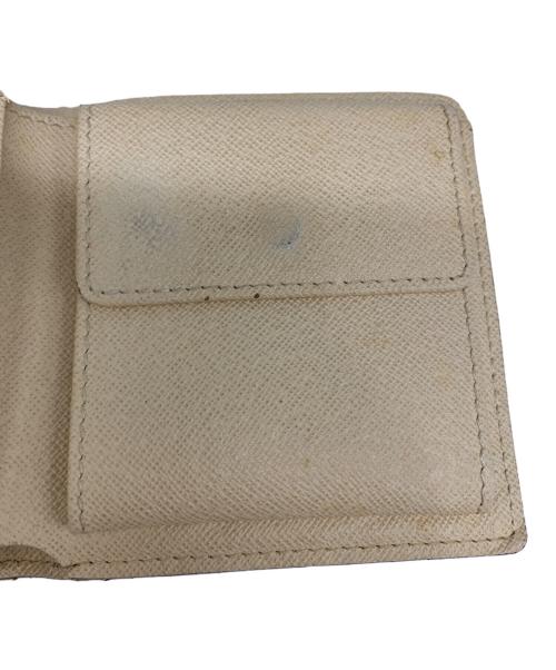 LOUIS VUITTON（ルイ ヴィトン）LOUIS VUITTON (ルイ ヴィトン) LOUIS VUITTON　2つ折り財布 アイボリーの古着・服飾アイテム