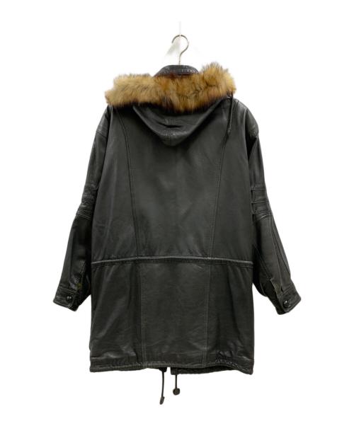 CASSIDY LEATHER FASHIONS（CASSIDY LEATHER FASHIONS）CASSIDY LEATHER FASHIONS (CASSIDY LEATHER FASHIONS) CASSIDY LEATHER FASHIONS　レザージャケット ブラック サイズ:Mの古着・服飾アイテム