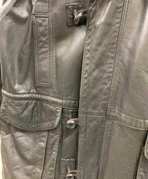 CASSIDY LEATHER FASHIONS（CASSIDY LEATHER FASHIONS）CASSIDY LEATHER FASHIONS (CASSIDY LEATHER FASHIONS) CASSIDY LEATHER FASHIONS　レザージャケット ブラック サイズ:Mの古着・服飾アイテム