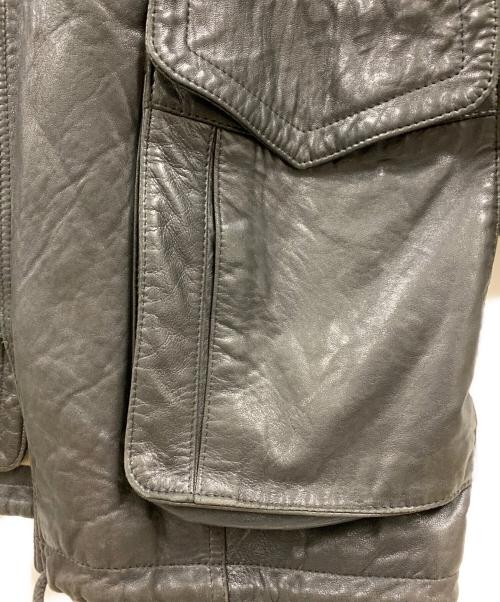 CASSIDY LEATHER FASHIONS（CASSIDY LEATHER FASHIONS）CASSIDY LEATHER FASHIONS (CASSIDY LEATHER FASHIONS) CASSIDY LEATHER FASHIONS　レザージャケット ブラック サイズ:Mの古着・服飾アイテム