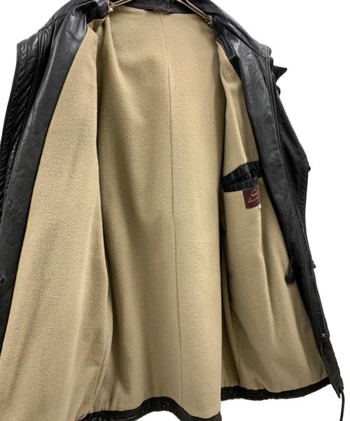 CASSIDY LEATHER FASHIONS（CASSIDY LEATHER FASHIONS）CASSIDY LEATHER FASHIONS (CASSIDY LEATHER FASHIONS) CASSIDY LEATHER FASHIONS　レザージャケット ブラック サイズ:Mの古着・服飾アイテム