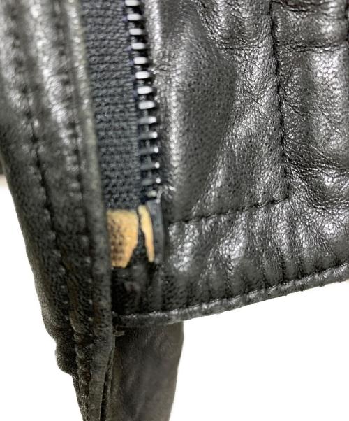 CASSIDY LEATHER FASHIONS（CASSIDY LEATHER FASHIONS）CASSIDY LEATHER FASHIONS (CASSIDY LEATHER FASHIONS) CASSIDY LEATHER FASHIONS　レザージャケット ブラック サイズ:Mの古着・服飾アイテム