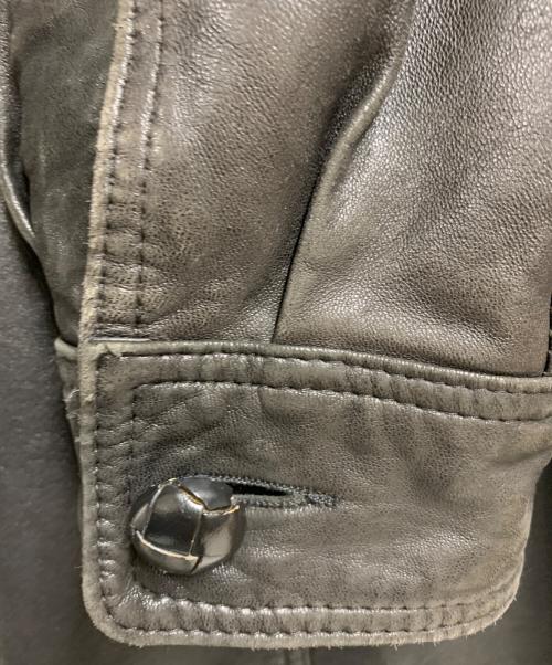 CASSIDY LEATHER FASHIONS（CASSIDY LEATHER FASHIONS）CASSIDY LEATHER FASHIONS (CASSIDY LEATHER FASHIONS) CASSIDY LEATHER FASHIONS　レザージャケット ブラック サイズ:Mの古着・服飾アイテム