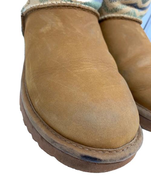 UGG（アグ）UGG (アグ) PENDLETON (ペンドルトン) UGG ムートンブーツ ブラウン サイズ:24ｃｍの古着・服飾アイテム
