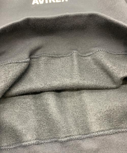 AVIREX（アヴィレックス）AVIREX (アヴィレックス) AVIREX　スウェット ブラック サイズ:M 未使用品の古着・服飾アイテム