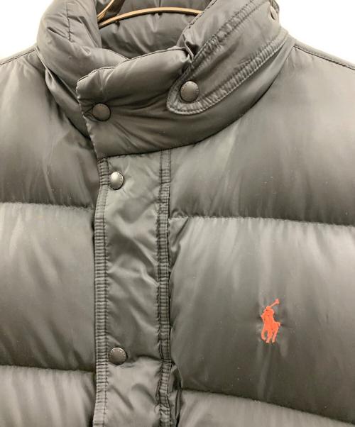 POLO RALPH LAUREN（ポロ・ラルフローレン）POLO RALPH LAUREN (ポロ・ラルフローレン) POLO RALPH LAUREN　ダウンベスト ブラック サイズ:Lの古着・服飾アイテム