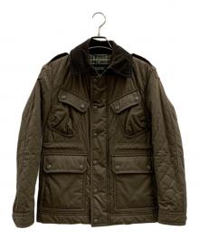 BURBERRY BLACK LABEL（バーバリーブラックレーベル）の古着「BURBERRY BLACK LABEL　ハンティングジャケット」｜ダークブラウン