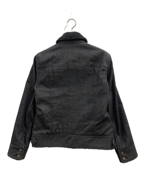 BURBERRY BLACK LABEL（バーバリーブラックレーベル）BURBERRY BLACK LABEL (バーバリーブラックレーベル) BURBERRY BLACK LABEL　裏ボアデニムジャケット ブラック サイズ:Mの古着・服飾アイテム