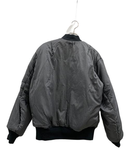 ALPHA（アルファ）ALPHA (アルファ) MAISON SPECIAL (メゾンスペシャル) ALPHA　MA-1ジャケット ブラック サイズ:Mの古着・服飾アイテム