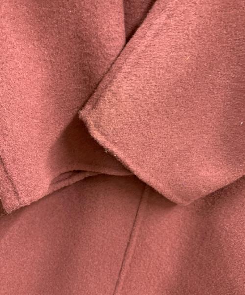 GRACE CONTINENTAL（（グレースコンチネンタル）GRACE CONTINENTAL (（グレースコンチネンタル) GRACE CONTINENTAL　ウールコート ワインレッド サイズ:SIZE2の古着・服飾アイテム