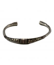 不明（不明）の古着「トゥアレグバングル」｜シルバー