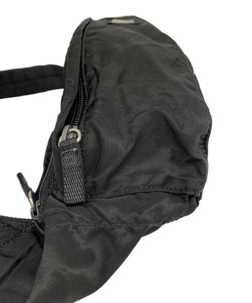 PRADA（プラダ）PRADA (プラダ) PRADA　ウエストバッグ ブラックの古着・服飾アイテム