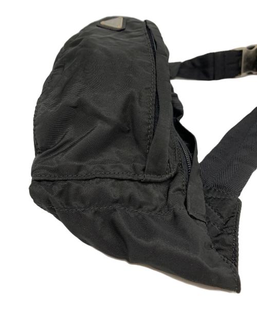 PRADA（プラダ）PRADA (プラダ) PRADA　ウエストバッグ ブラックの古着・服飾アイテム