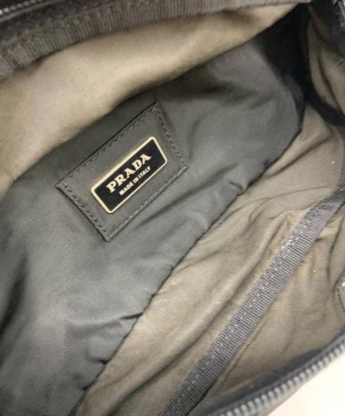 PRADA（プラダ）PRADA (プラダ) PRADA　ウエストバッグ ブラックの古着・服飾アイテム