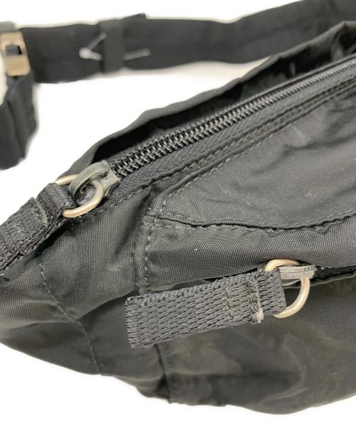 PRADA（プラダ）PRADA (プラダ) PRADA　ウエストバッグ ブラックの古着・服飾アイテム