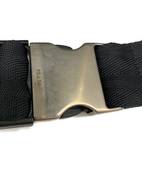 PRADA（プラダ）PRADA (プラダ) PRADA　ウエストバッグ ブラックの古着・服飾アイテム