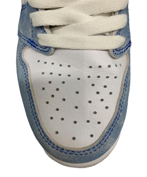NIKE（ナイキ）NIKE (ナイキ) Nike Air Jordan 1 High OG Hyper Royal ホワイト×スカイブルー サイズ:26.5の古着・服飾アイテム