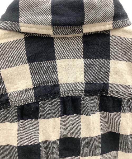 RRL（ダブルアールエル）RRL (ダブルアールエル) RRL 長袖シャツ アイボリー×ネイビー サイズ:XSの古着・服飾アイテム