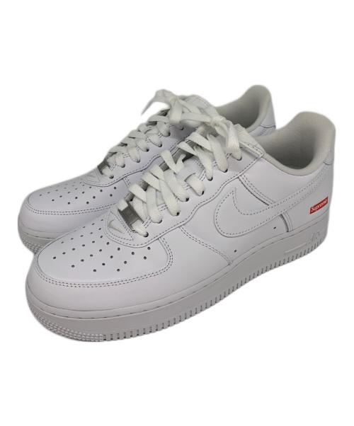 NIKE（ナイキ）NIKE (ナイキ) SUPREME (シュプリーム) NIKE　Supreme　ローカットスニーカー ホワイト サイズ:26.5cmの古着・服飾アイテム
