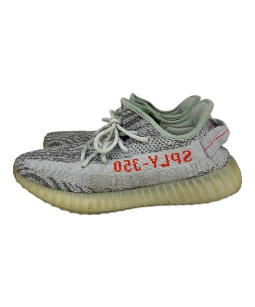 adidas（アディダス）adidas (アディダス) adidas　ローカットスニーカー ホワイト×グレー サイズ:26ｃｍの古着・服飾アイテム