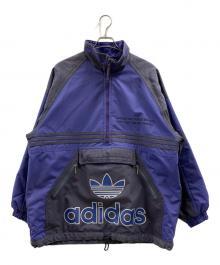 adidas（アディダス）の古着「adidas　アノラックジャケット」｜パープル×ブラック