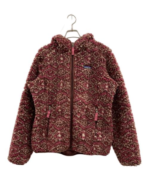 Patagonia（パタゴニア）Patagonia (パタゴニア) Patagonia　レトロXフリースカーディガン ブラウン×ピンク サイズ:Mの古着・服飾アイテム