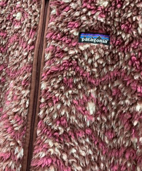 Patagonia（パタゴニア）Patagonia (パタゴニア) Patagonia　レトロXフリースカーディガン ブラウン×ピンク サイズ:Mの古着・服飾アイテム