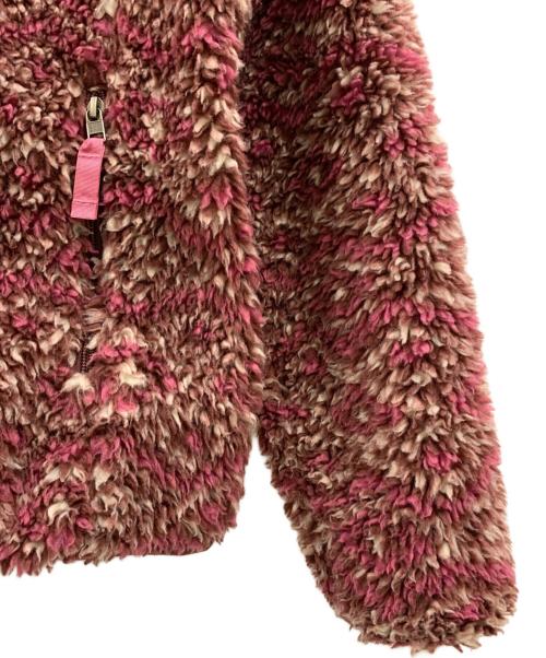 Patagonia（パタゴニア）Patagonia (パタゴニア) Patagonia　レトロXフリースカーディガン ブラウン×ピンク サイズ:Mの古着・服飾アイテム
