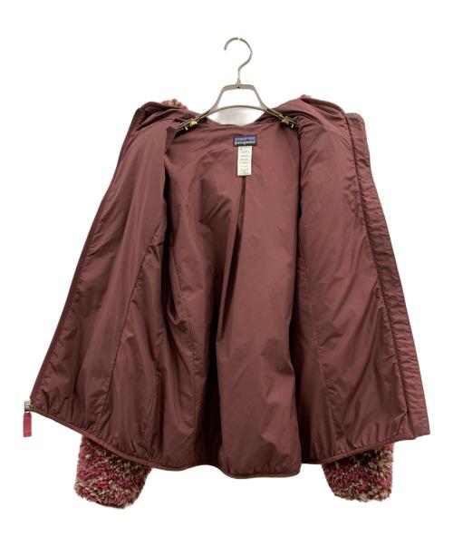 Patagonia（パタゴニア）Patagonia (パタゴニア) Patagonia　レトロXフリースカーディガン ブラウン×ピンク サイズ:Mの古着・服飾アイテム