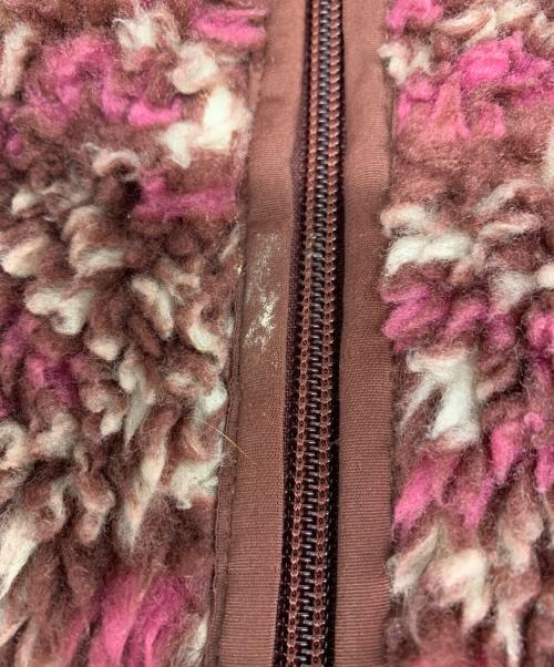 Patagonia（パタゴニア）Patagonia (パタゴニア) Patagonia　レトロXフリースカーディガン ブラウン×ピンク サイズ:Mの古着・服飾アイテム