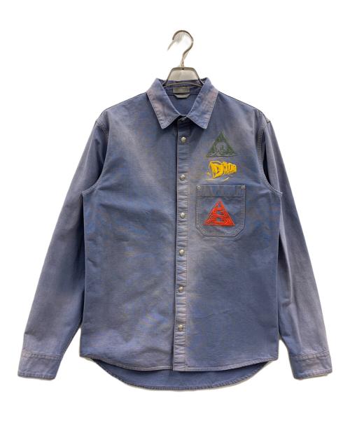 Dior（ディオール）Dior (ディオール) DIOR　長袖シャツ インディゴ サイズ:40の古着・服飾アイテム