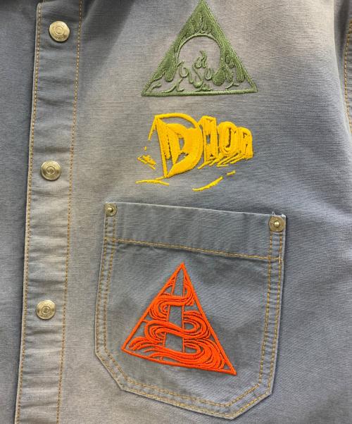 Dior（ディオール）Dior (ディオール) DIOR　長袖シャツ インディゴ サイズ:40の古着・服飾アイテム