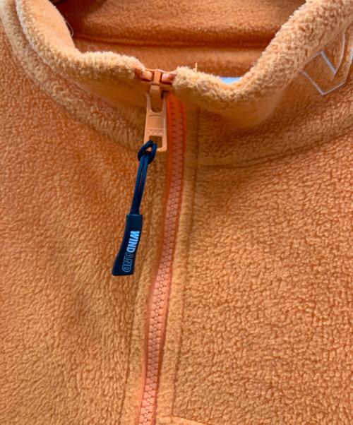 WIND AND SEA（ウィンダンシー）WIND AND SEA (ウィンダンシー) WIND AND SEA　フリースジャケット オレンジ サイズ:Lの古着・服飾アイテム