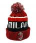 A.C.Milan（エーシーミラン）の古着「A.C.Milan　New Era　ニット帽」｜レッド×ブラック