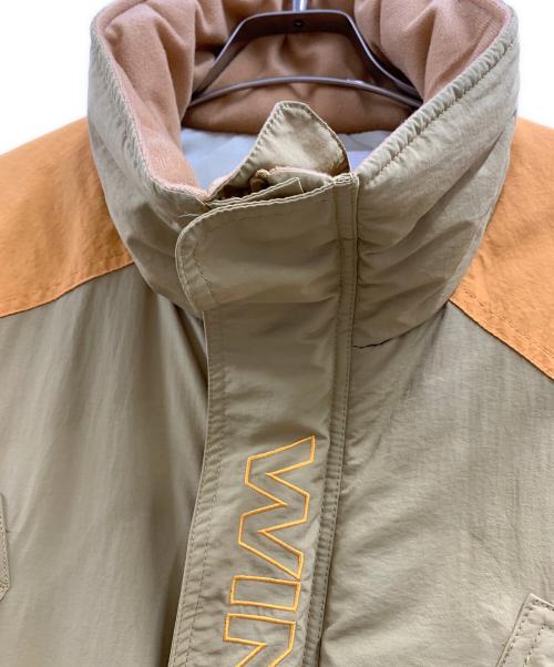 WIND AND SEA（ウィンダンシー）WIND AND SEA (ウィンダンシー) WIND AND SEA　中綿ジャケット ブラウン サイズ:Lの古着・服飾アイテム