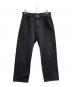 STEVEN ALAN（スティーブンアラン）の古着「STEVEN ALAN デニムパンツ」｜ブラック