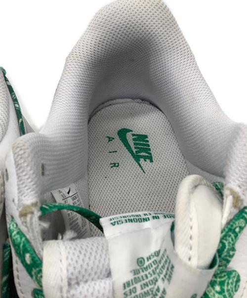NIKE（ナイキ）NIKE (ナイキ) NIKE　AIR FORCE1　ローカットスニーカー ホワイト×グリーン サイズ:26.5cmの古着・服飾アイテム