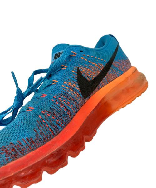 NIEK（ナイキ）NIEK (ナイキ) フライニットマックス ブルー×オレンジ サイズ:27.5の古着・服飾アイテム