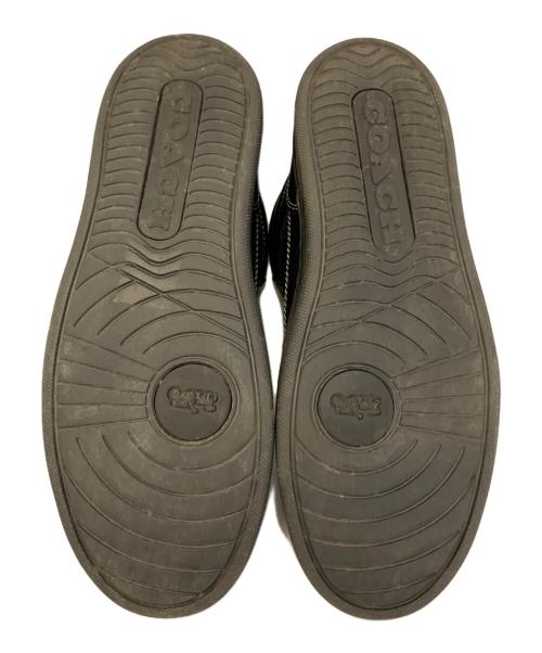 COACH（コーチ）COACH (コーチ) COACH　ハイカットスニーカー ブラック サイズ:24.5ｃｍの古着・服飾アイテム